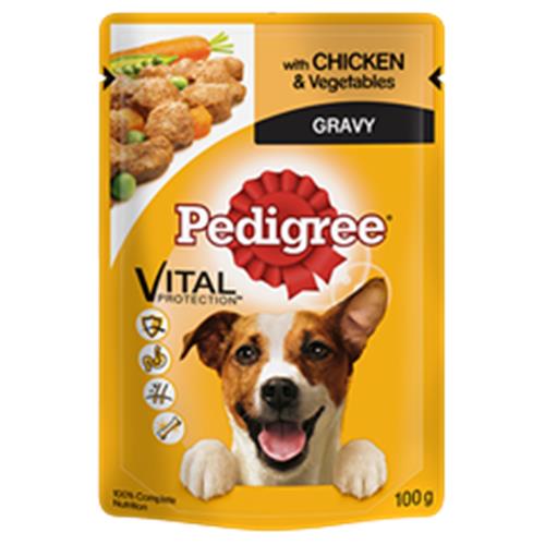 PEDIGREE CHICKEN&VEG 100g